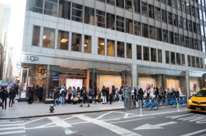 The scene on Black Friday 2018.