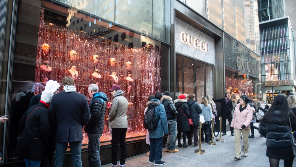 The scene on Black Friday 2018.