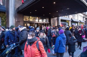 The scene on Black Friday 2018.