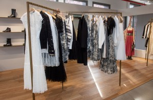 The Toile de Jouy filled Dior pop up shop.