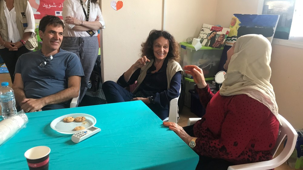 Diane von Furstenberg Receives International Rescue Committee Freedom Award
