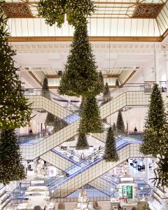 Bon March Holiday Windows 2018 in Paris