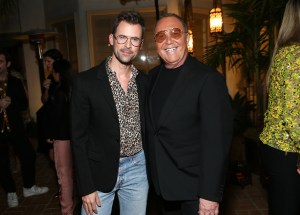Brad Goreski and Michael Kors