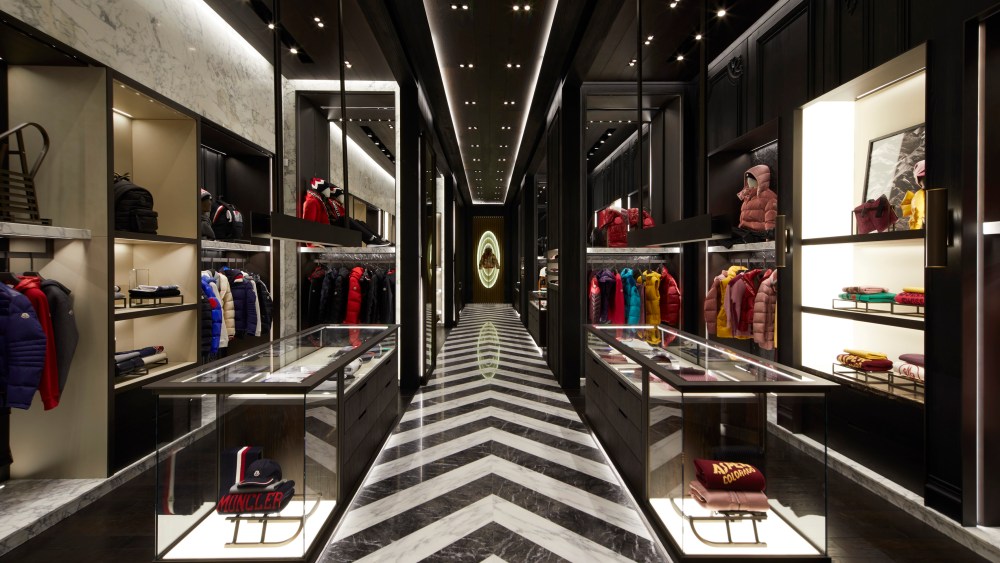 Moncler's store in Mexico City.