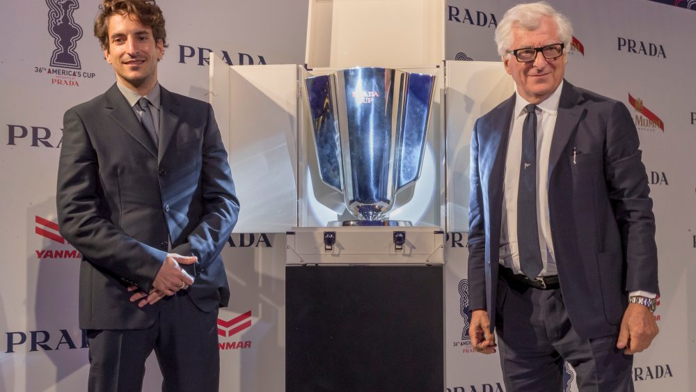 Lorenzo Bertelli and Patrizio Bertelli