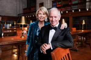 Christine Schwarzman and Stephen Schwarzman.