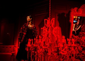 Saks Fifth Avenue's flagship holiday display in New York.