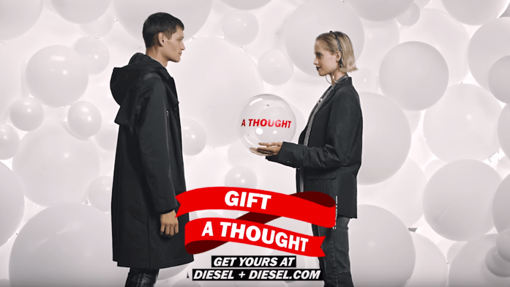 Diesel's "Gift a Thought" initiative.
