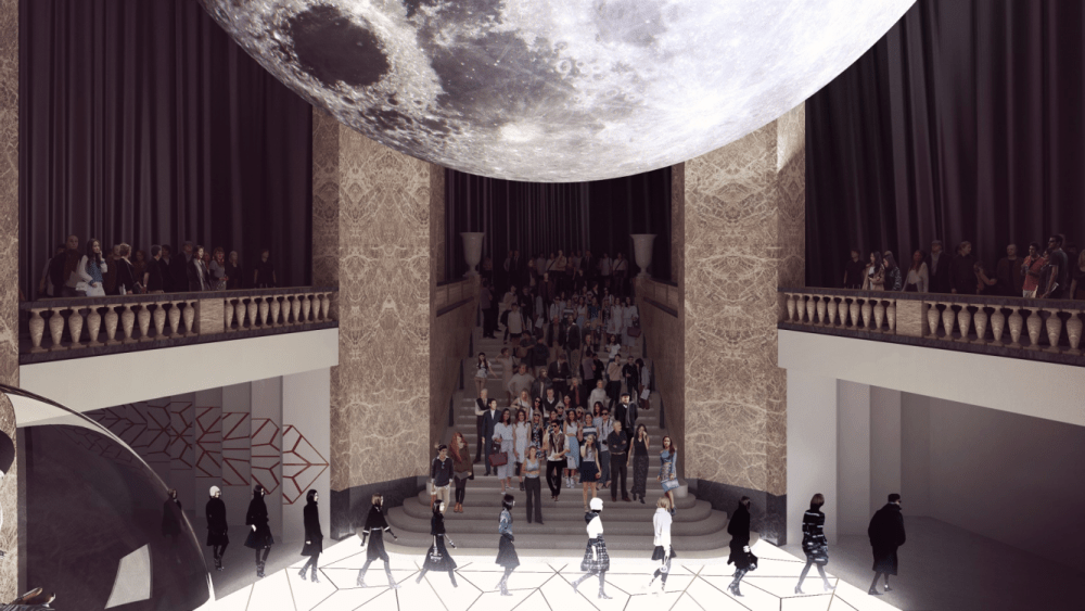 A rendering of the future Galeries Lafayette Champs Elysées store