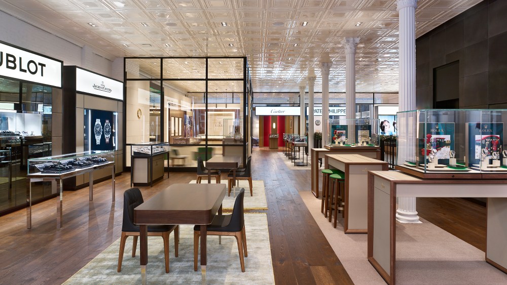 Inside the Watches of Switzerland SoHo flagship.