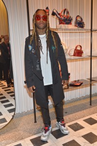 Ty Dolla $ign attends Valentino Rodeo Drive Men's Launch at Valentino Boutique on December 04, 2018 in Beverly Hills, California. (Photo by Donato Sardella/Getty Images for Valentino)