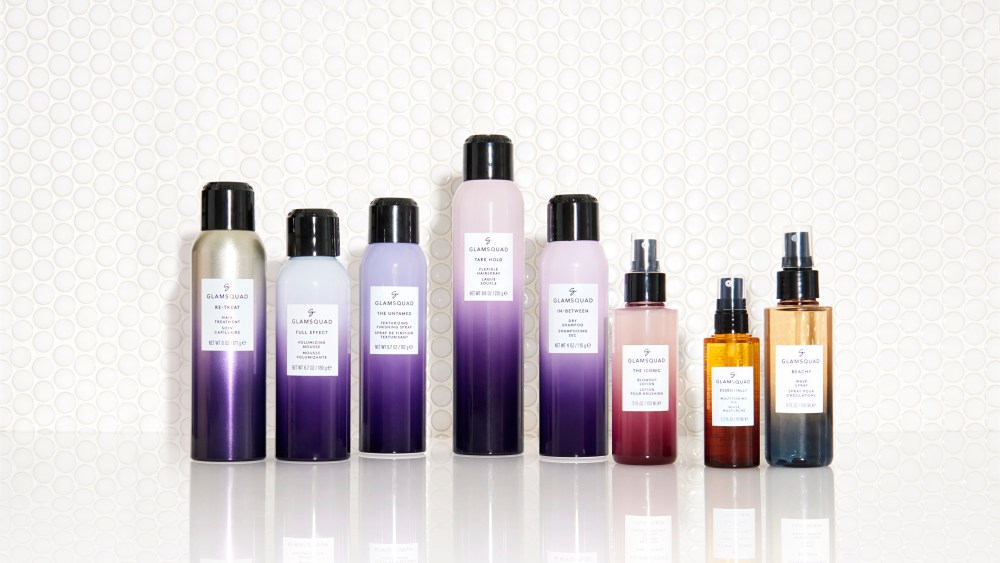 Glamsquad's debut hair-care line.