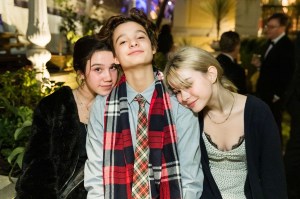 Stylar Suhar, Violet Getty and Sephira Street attend Gordon Paul Getty's 85th Birthday Celebration on December 15th 2018 at Private Residence in SAN FRANCISCO, CA (Photo - Drew Altizer)