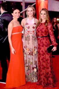 Georgina Bloomberg, Elizabeth Kurpis, and Lili Buffett