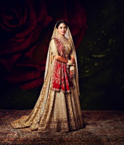 Isha Ambani in Abu Jani Sandeep Khosla for her weeding.