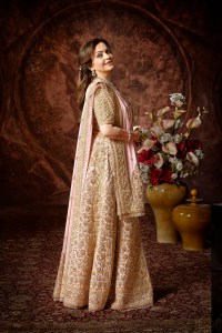 Nita Ambani in Abu Jani Sandeep Khosla.