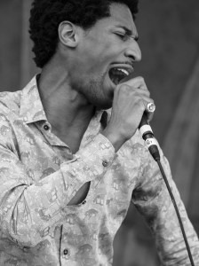 Jon Batiste at the New Orleans Jazz & Heritage Festival, 2018