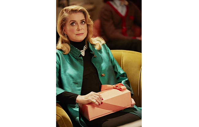 Catherine Deneuve in Roger Vivier’s “Duo des Chats.”