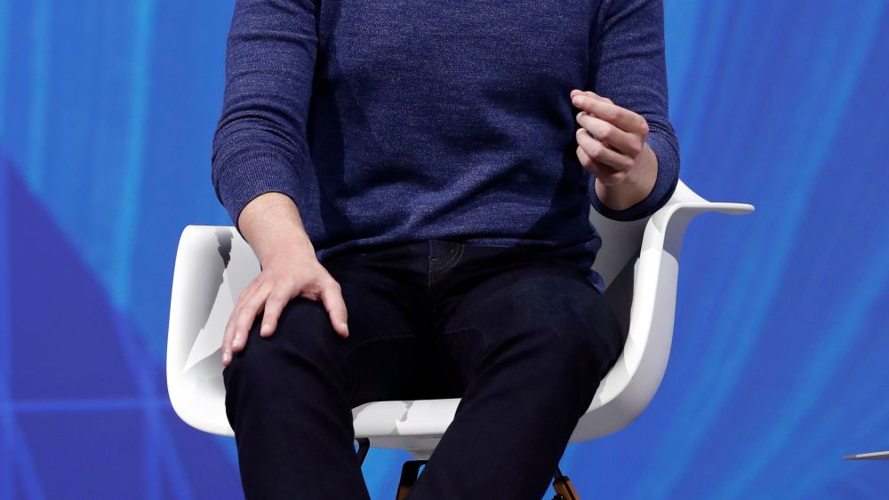 Mark ZuckerbergVivaTech fair in Paris, France - 24 May 2018Facebook CEO Mark Zuckerberg speaks during the VivaTech fair in Paris, France, 24 May 2018. The annual commercial convention runs from the 24 to 26 May.
