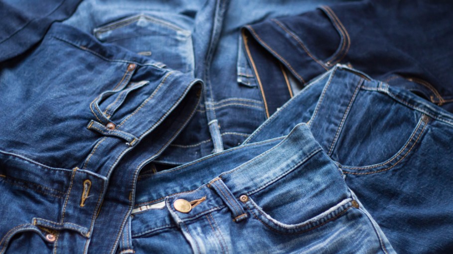 Blue denim