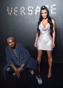 Kanye West and Kim Kardashian