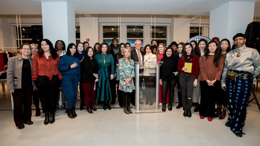 Reception for the Design Entrepreneurs Class of 2019 meeting at the DKNY showroom locates at 240 West 40th Street on Thursday, January 10, 2019.