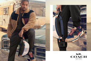 Michael B. Jordan for the Coach Spring 2019 ad Campaign.