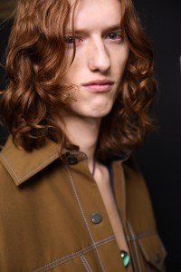 Backstage at Acne Studios  Men’s Fall 2019