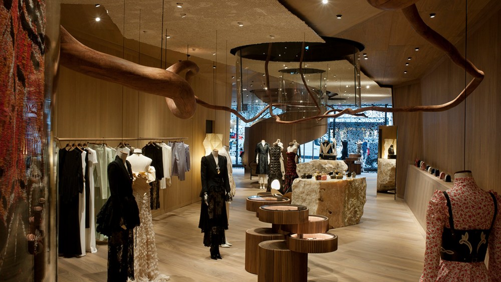 The Alexander McQueen Bond Street Store when it opened in 2019.