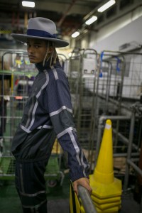 Backstage at Astrid Andersen Men's Fall 2019