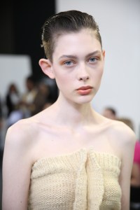 Backstage at Acne Studios RTW Fall 2019