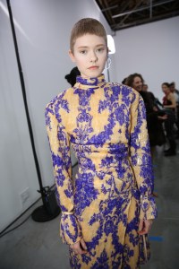 Backstage at Acne Studios RTW Fall 2019