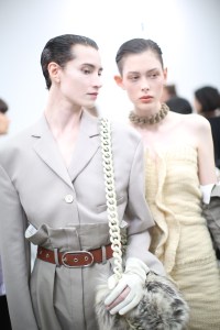 Backstage at Acne Studios RTW Fall 2019