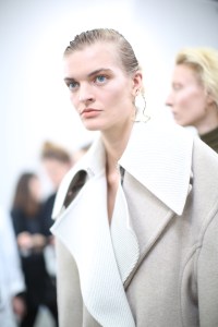 Backstage at Acne Studios RTW Fall 2019