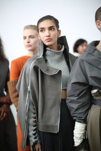 Backstage at Acne Studios RTW Fall 2019