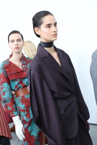 Backstage at Acne Studios RTW Fall 2019