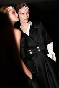 Backstage at Alexis Mabille Couture Spring 2019