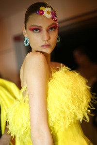 Backstage at Alexis Mabille Couture Spring 2019