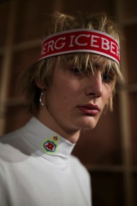 Backstage at Iceberg Men's Fall 2019
