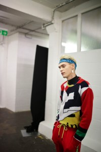Backstage at Iceberg Men's Fall 2019