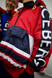 Backstage at Iceberg Men's Fall 2019