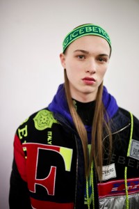 Backstage at Iceberg Men's Fall 2019