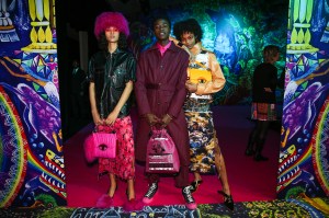 Backstage at Kenzo Fall 2019