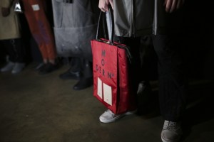 Backstage at A-Cold-Wall Men's Fall 2019