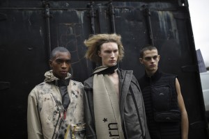 Backstage at A-Cold-Wall Men's Fall 2019