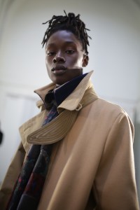 Backstage at Sacai Men's Fall 2019