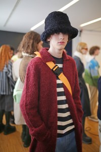 Backstage at Sunnei Men's Fall 2019