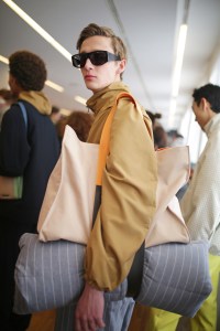 Backstage at Sunnei Men's Fall 2019