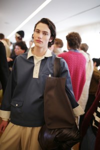 Backstage at Sunnei Men's Fall 2019