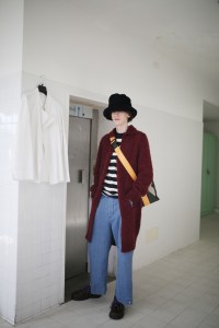Backstage at Sunnei Men's Fall 2019